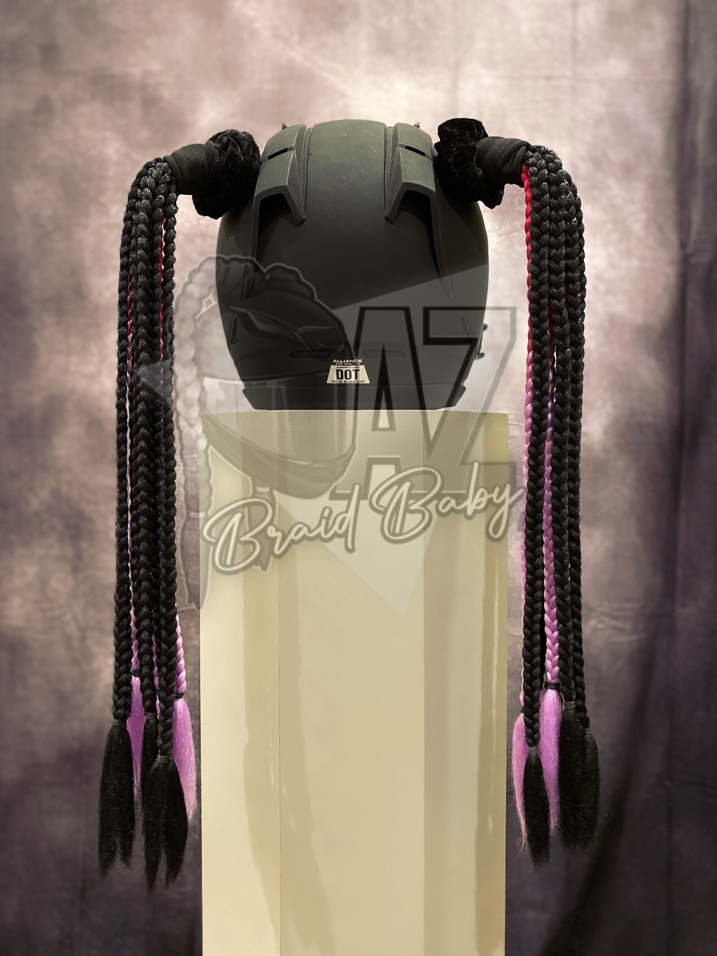 Magenta to Lavender Peekaboos