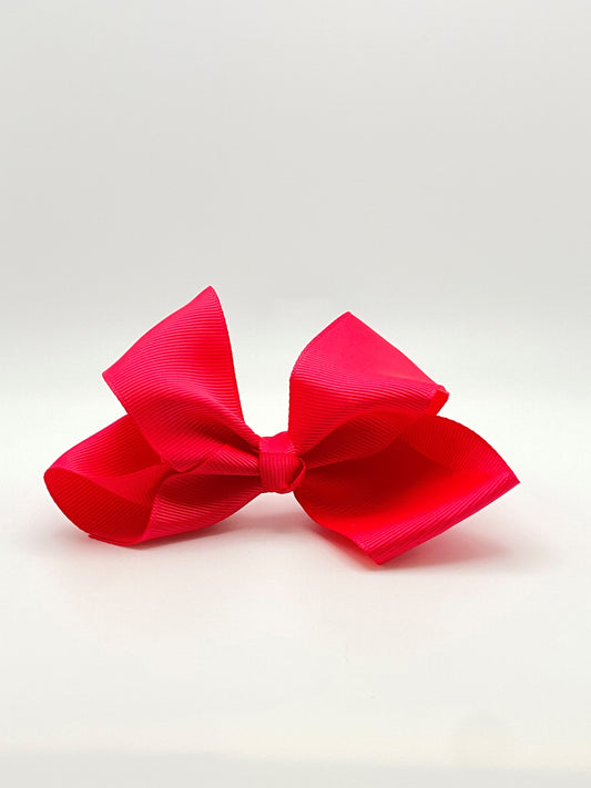 1 Hot Pink Bow