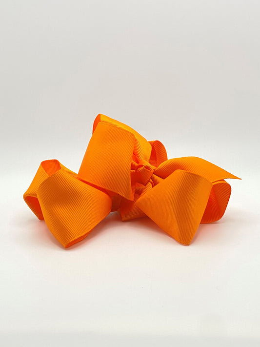 2 Orange Bows